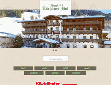 Tablet Screenshot of hotel-aschauerhof.at